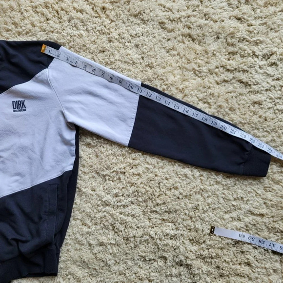 DIRK BIKKEMBERGS Black & White Zip  Up Sweater - Picture 8 of 11